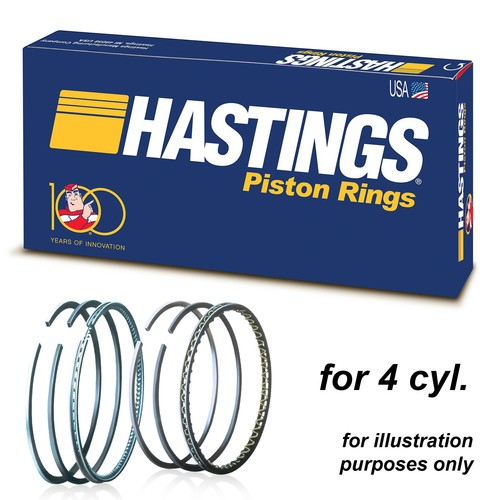 Hastings 2m6138 kolbenringe - 2m6138, x4